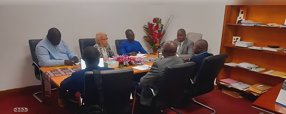 Encontro de trabalho tripartido entre o Instituto Nacional de Estatística, Unidade de Gestão do Projeto HISWACA e a Nova Representante Interina do FNUAP