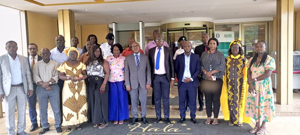 Ato de encerramento da Reunião do Comitê de Coordenação Nacional para a Recolha e Gestão de Dados Migratórios, local Bissau, Hotel Hala de 22 a 24 de Maiô de 2023.