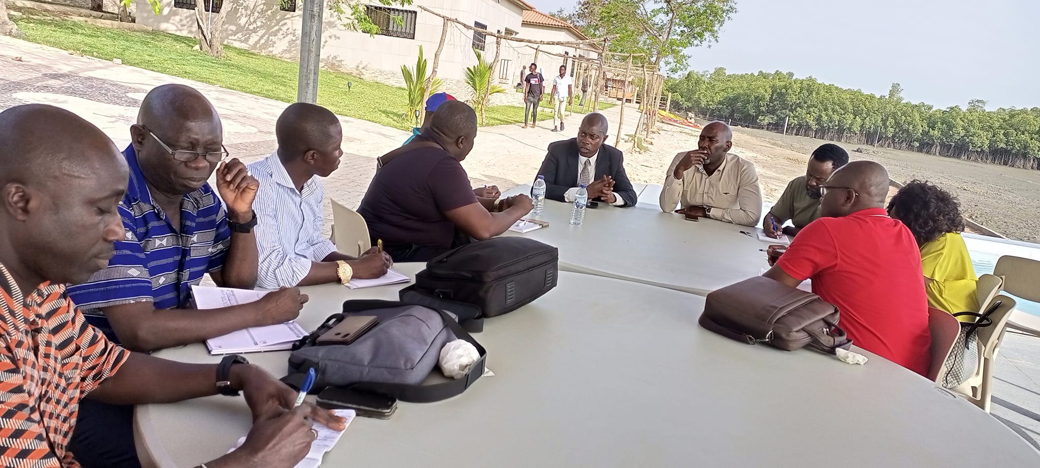Encontro de trabalho entre Direção Executivo do INE-GB e Conselho Diretivo do INE de Cabo Verde